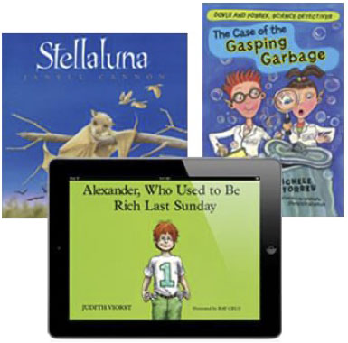 Books and iPad image